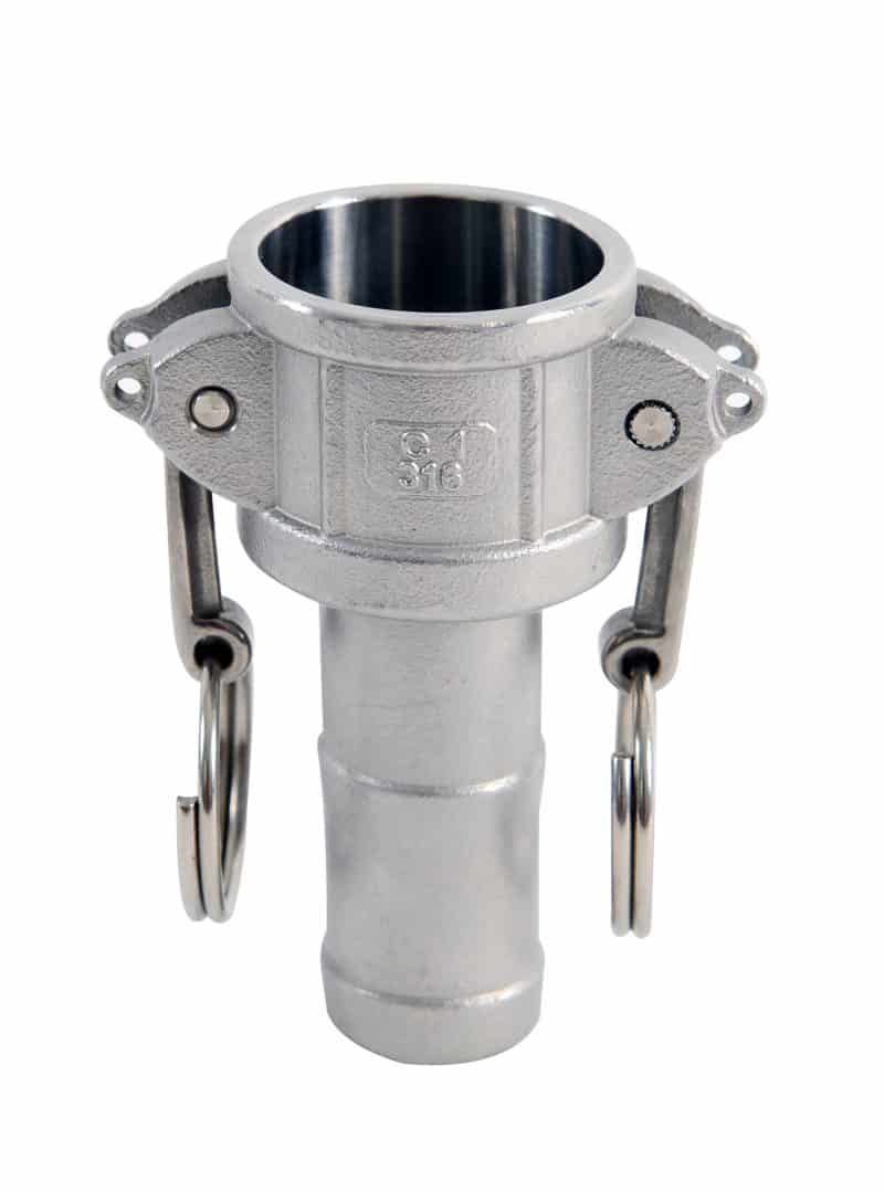 Stainless steel type C camlock coupling Double Well International